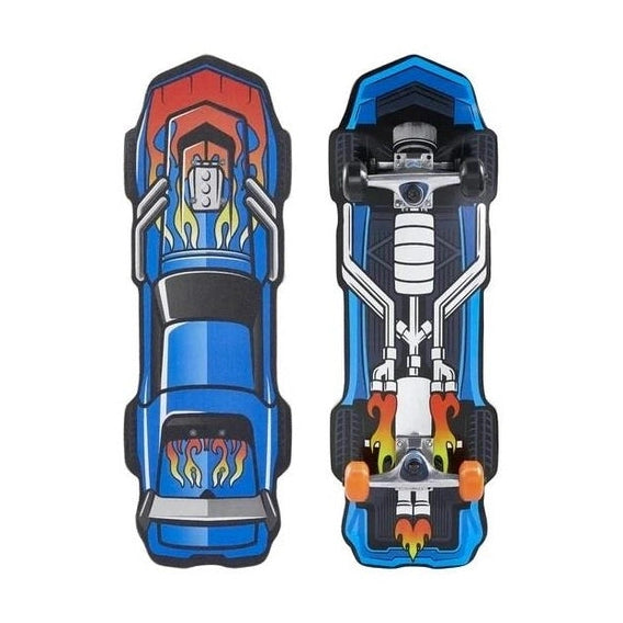 28 IN RACECAR SHAPED SKATEBOARD